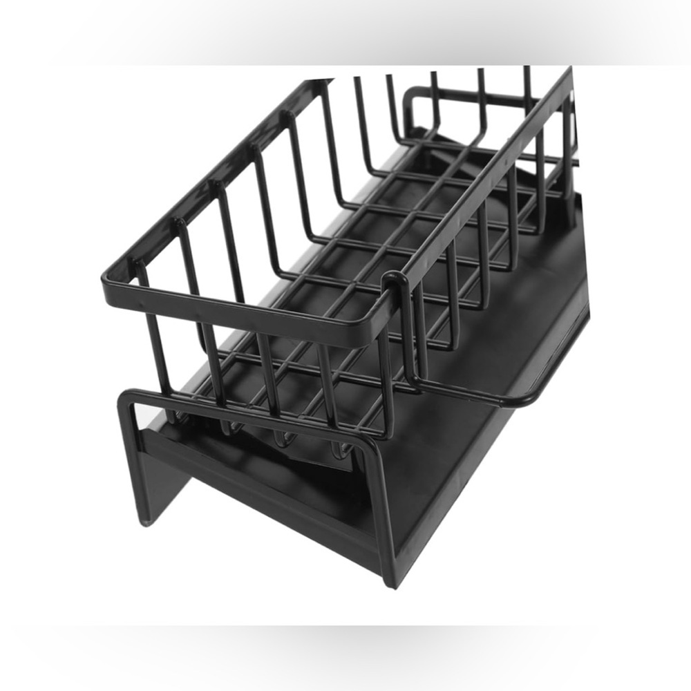 2 SOLUSTRE for Inside Sink Sponge Holder Rack Drying Rack Dishcloth - Picture 3 of 6